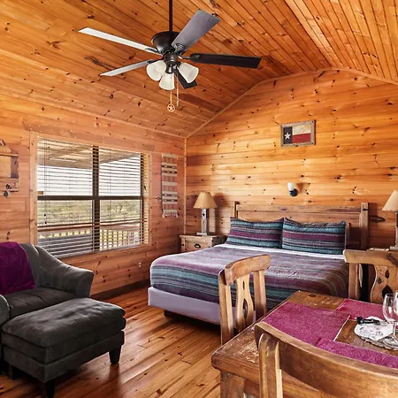 Enchanted Rockview Cabins Crabapple Exterior photo